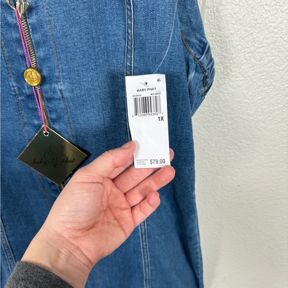 SOLD ON DEPOP - Baby Phat Denim Dress - Picture 2 of 4